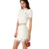 Cotton Boucla Mini Skirt Cotton Boucla Mini Skirt