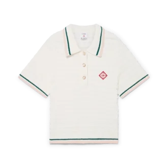 Cotton Boucla Polo Shirt