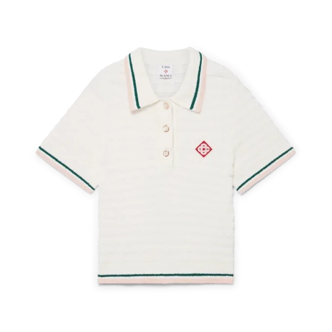 Cotton Boucla Polo Shirt Cotton Boucla Polo Shirt