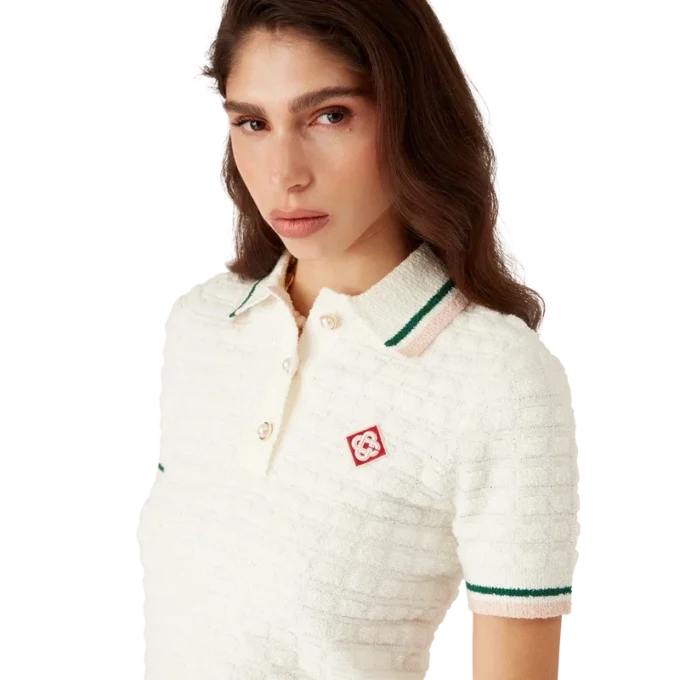Cotton Boucla Polo Shirt Cotton Boucla Polo Shirt