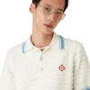 Cotton Boucle Polo Shirt Cotton Boucle Polo Shirt