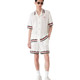 Cotton Chevron Crochet Shorts Cotton Chevron Crochet Shorts
