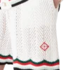 Cotton Chevron Crochet Shorts