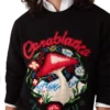 Cotton Embroidered Mushroom Jumper