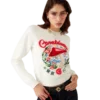 Cotton Embroidered Mushroom Jumper Cotton Embroidered Mushroom Jumper