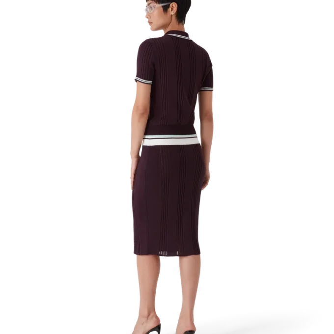 Cotton Knit Midi Skirt Cotton Knit Midi Skirt