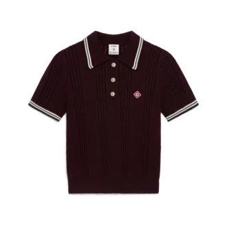 Cotton Knit Short Sleeve Polo