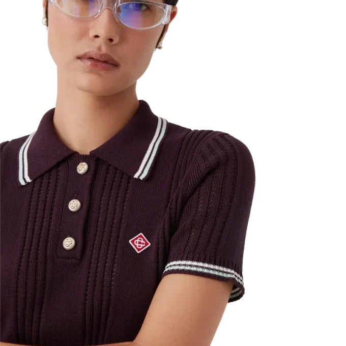 Cotton Knit Short Sleeve Polo Cotton Knit Short Sleeve Polo
