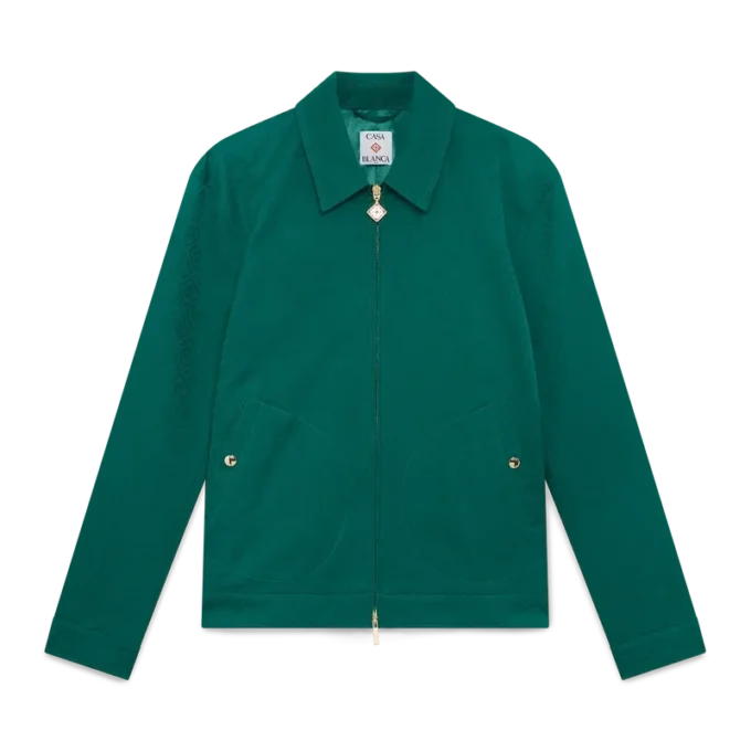 Cotton Monogram Jacquard Jacket Cotton Monogram Jacquard Jacket