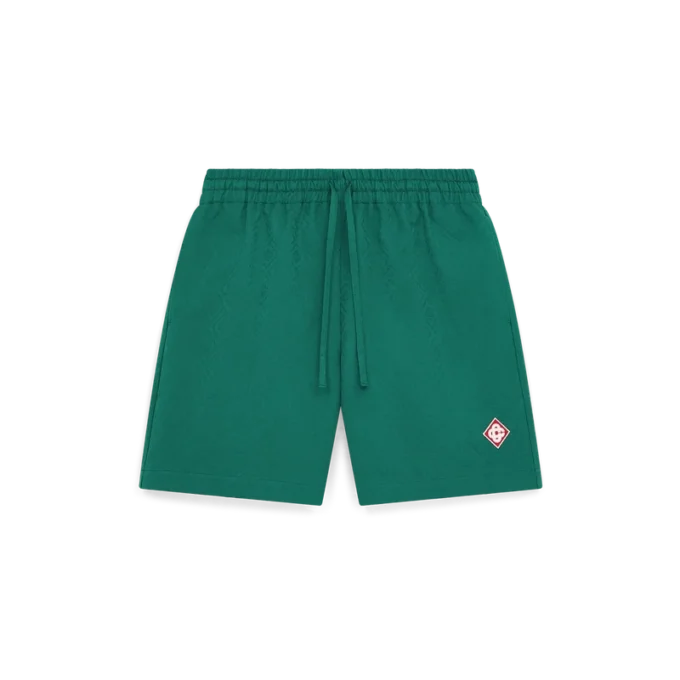 Cotton Monogram Jacquard Shorts Cotton Monogram Jacquard Shorts