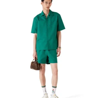 Cotton Monogram Jacquard Shorts