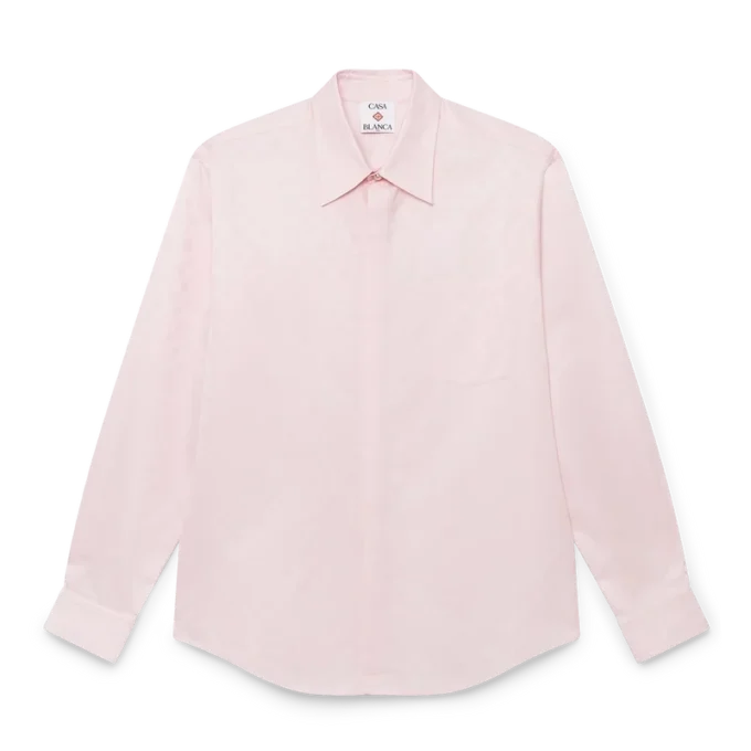 Cotton Monogram Long Sleeve Shirt Cotton Monogram Long Sleeve Shirt