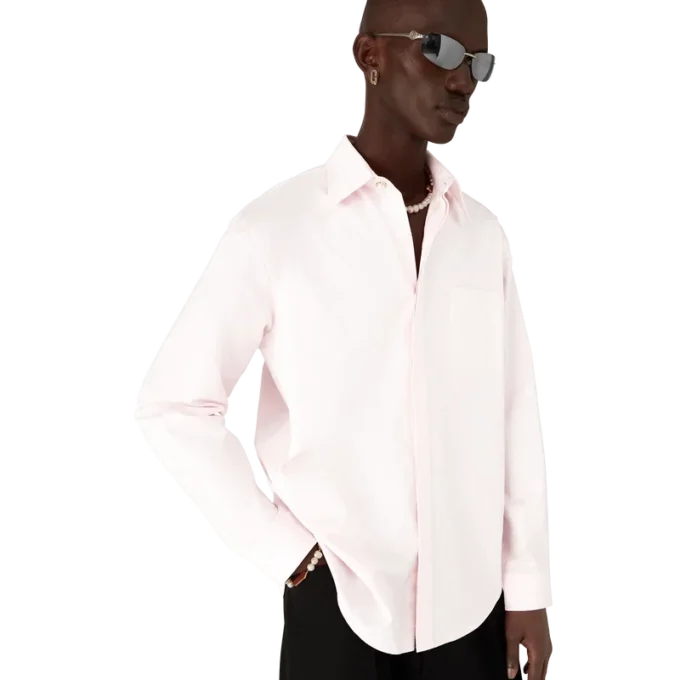 Cotton Monogram Long Sleeve Shirt Cotton Monogram Long Sleeve Shirt