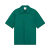Cotton Monogram Short Sleeve Jacquard Shirt