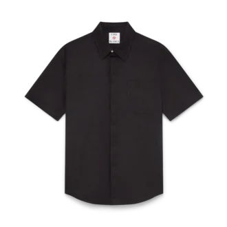 Cotton Monogram Short Sleeve Shirt