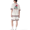 Cotton Montagne Ondulee Short Sleeve Crochet Shirt Cotton Montagne Ondulee Short Sleeve Crochet Shirt