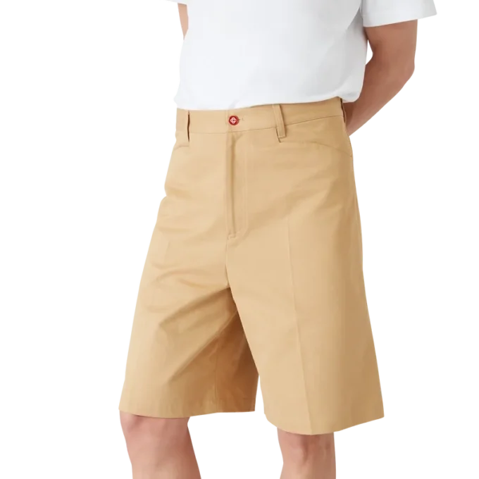 Cotton Pleated Shorts Cotton Pleated Shorts