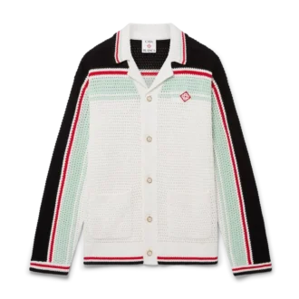 Cotton Tennis Crochet Shacket