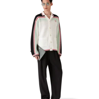 Cotton Tennis Crochet Shacket