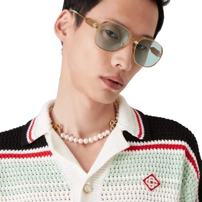 Cotton Tennis Crochet Shacket