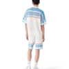 Cotton Tennis Short Sleeve Crochet Shirt Cotton Tennis Short Sleeve Crochet Shirt