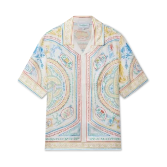 Crayon Vase Silk Shirt