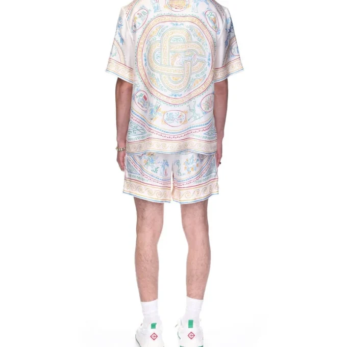 Crayon Vase Silk Shirt Crayon Vase Silk Shirt