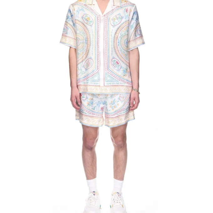 Crayon Vase Silk Shirt Crayon Vase Silk Shirt