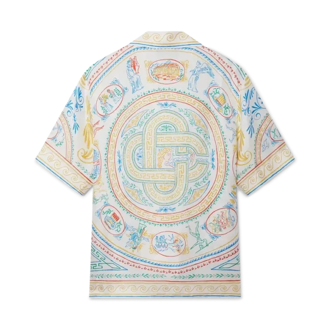 Crayon Vase Silk Shirt Crayon Vase Silk Shirt