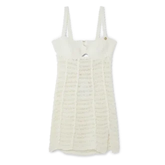 Crochet Bustier Dress