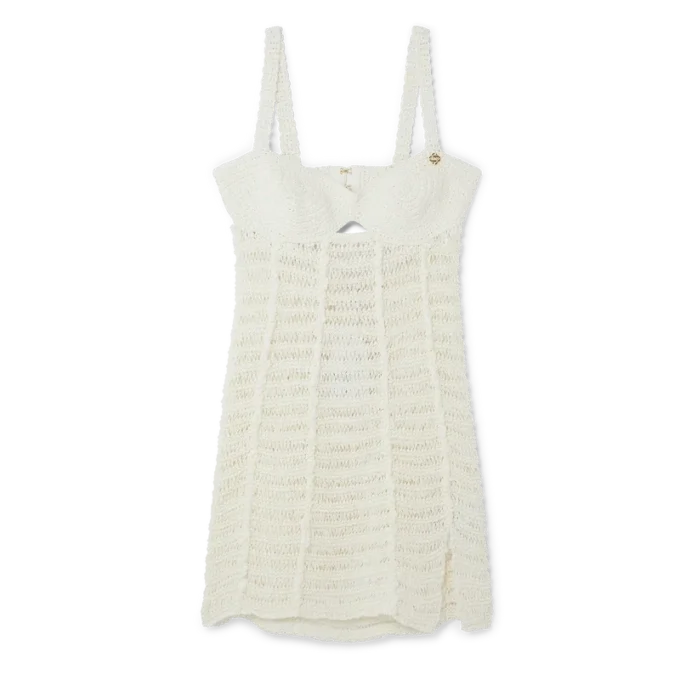 Crochet Bustier Dress Crochet Bustier Dress