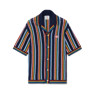Crochet Stripe Shirt
