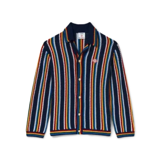 Crochet Stripe Shirt