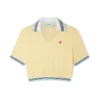 Cropped Pique Polo Cropped Pique Polo