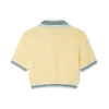 Cropped Pique Polo Cropped Pique Polo