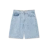 Crystal Embellished Denim Shorts Crystal Embellished Denim Shorts