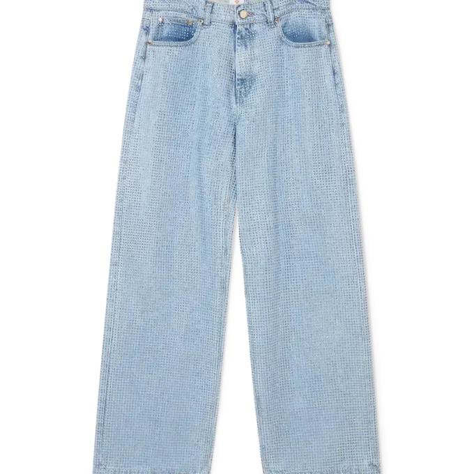 Crystal Embellished Jeans