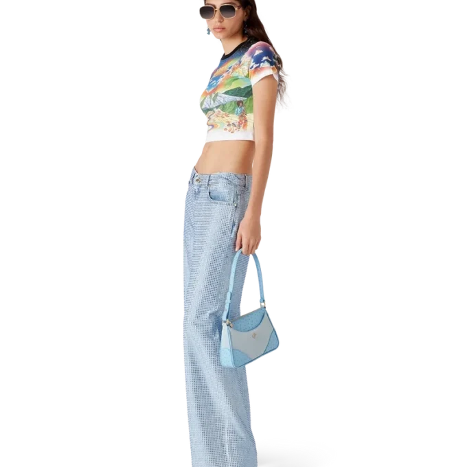 Crystal Embellished Jeans