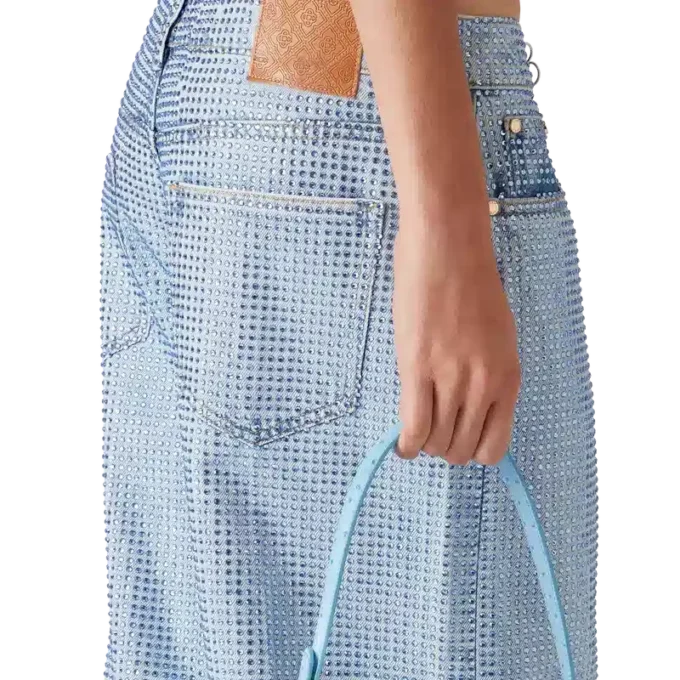 Crystal Embellished Jeans