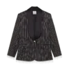 Crystal Embellished Tailored Jacket Crystal Embellished Tailored Jacket