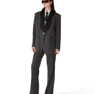 Crystal Embellished Tailored Trousers