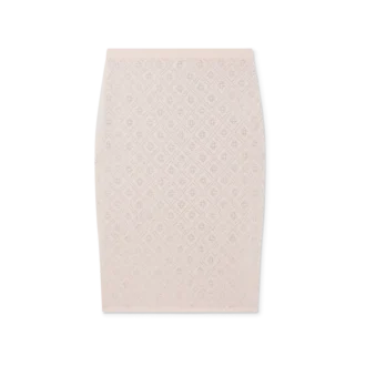 Crystal Monogram Knit Skirt Crystal Monogram Knit Skirt