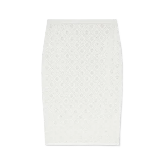 Crystal Monogram Knit Skirt Crystal Monogram Knit Skirt