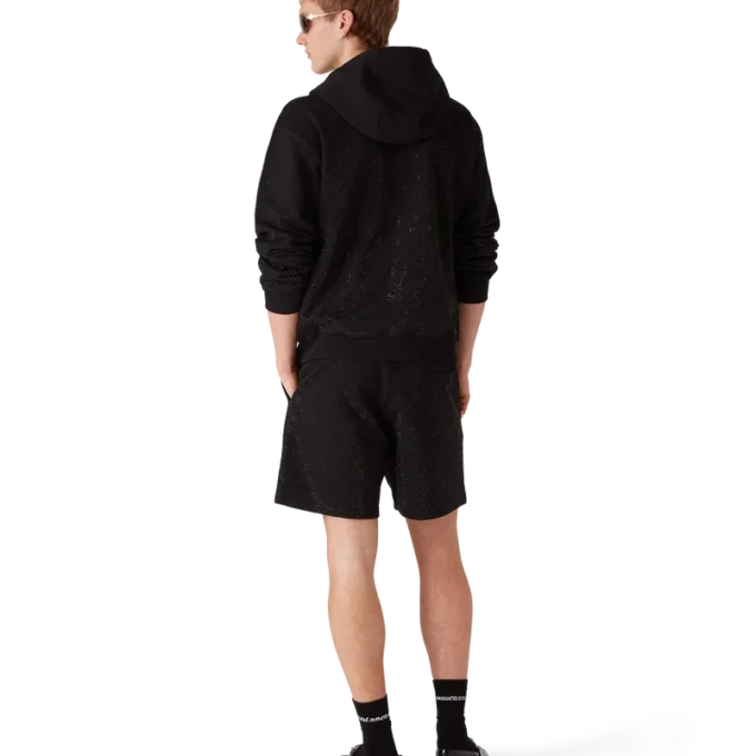 Crystal Monogram Long Sleeve Sweatshirt