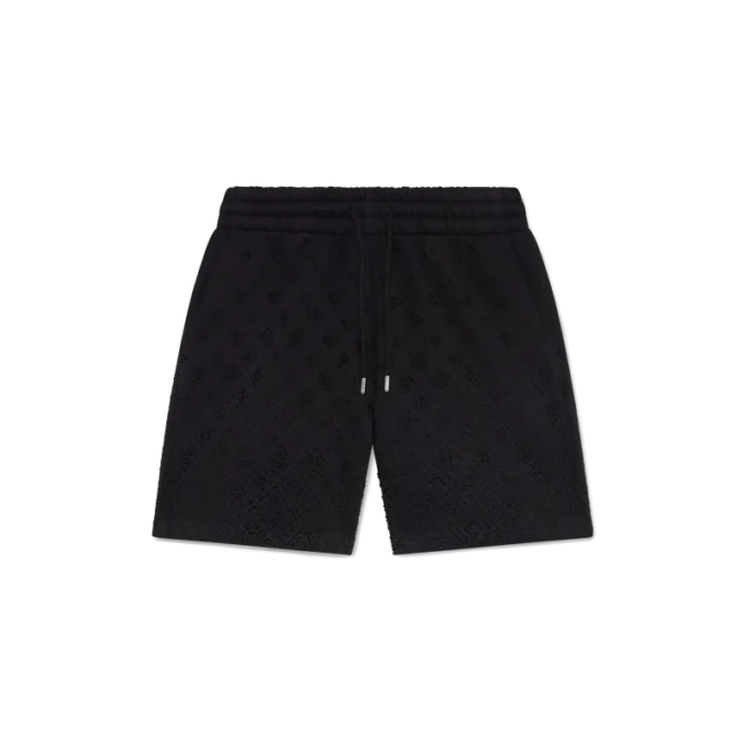 Crystal Monogram Sweatshort Crystal Monogram Sweatshort