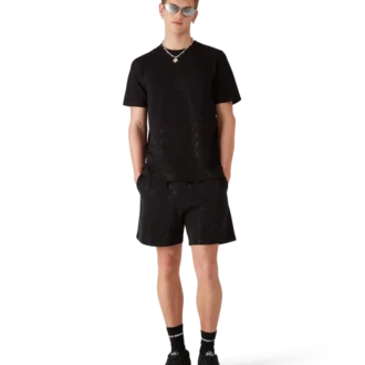 Crystal Monogram Sweatshort
