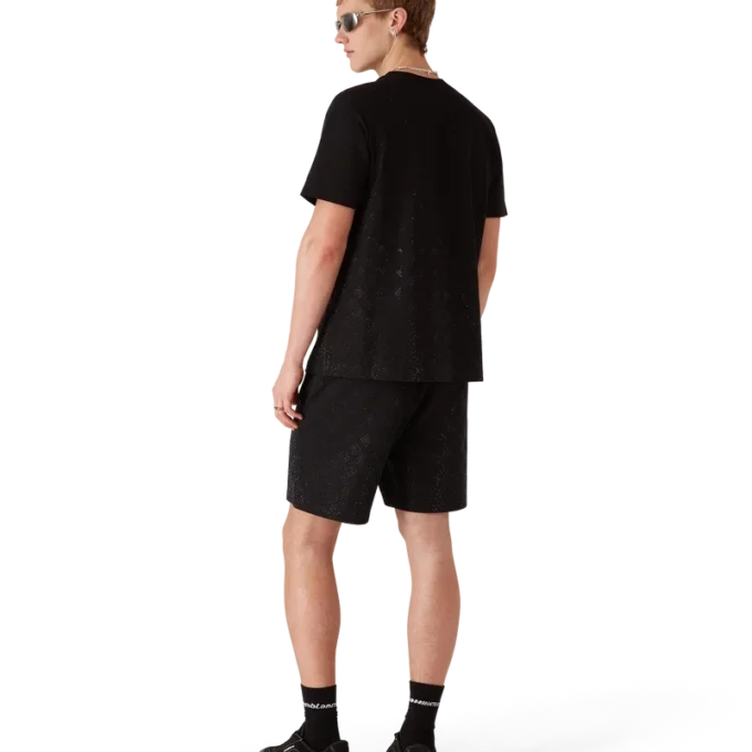 Crystal Monogram Sweatshort Crystal Monogram Sweatshort