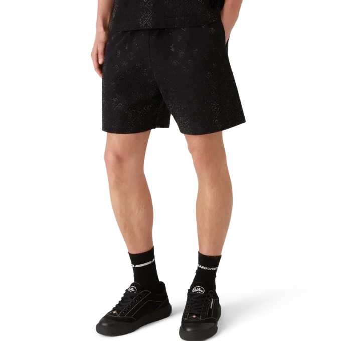 Crystal Monogram Sweatshort Crystal Monogram Sweatshort