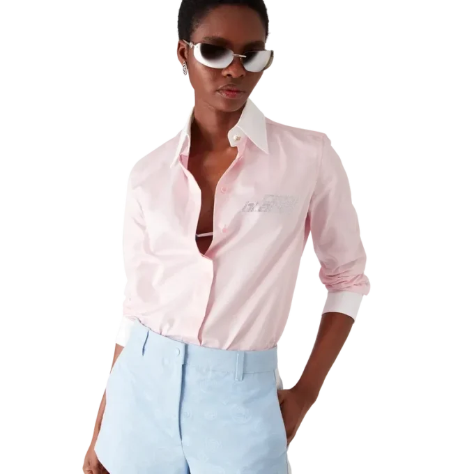 Crystal Short Sleeve Shirt Crystal Short Sleeve Shirt