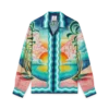 Danse De La Mer Long Sleeve Silk Shirt Danse De La Mer Long Sleeve Silk Shirt